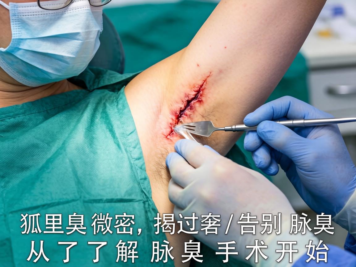 狐臭微创手术过程揭秘，告别腋臭，从了解腋臭手术开始