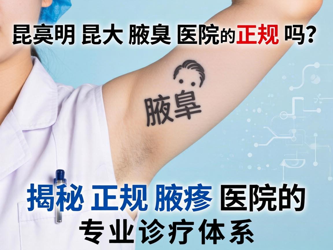 昆明昆大腋臭医院正规吗？揭秘正规腋臭医院的专业诊疗体系