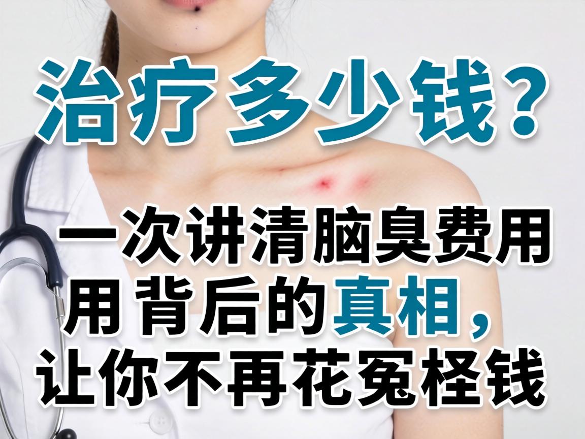腋臭治疗多少钱？一次讲清腋臭费用背后的真相，让你不再花冤枉钱