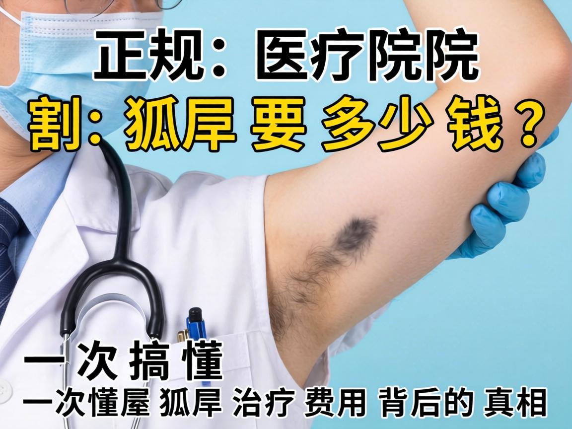 正规医院割狐臭要多少钱？一次搞懂狐臭治疗费用背后的真相