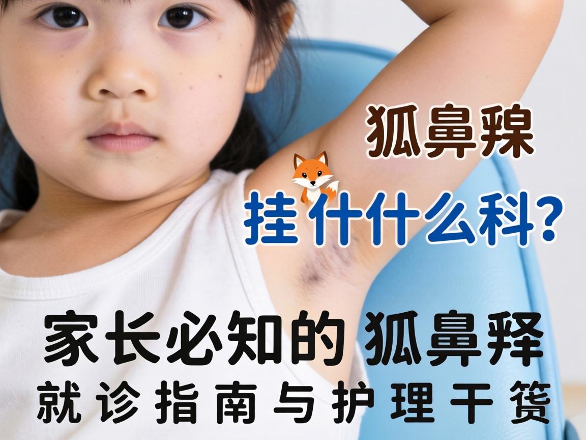 儿童狐臭挂什么科?家长必知的狐臭就诊指南与护理干货 儿童狐臭挂什么科?家长必知的狐臭就诊指南与护理干货
