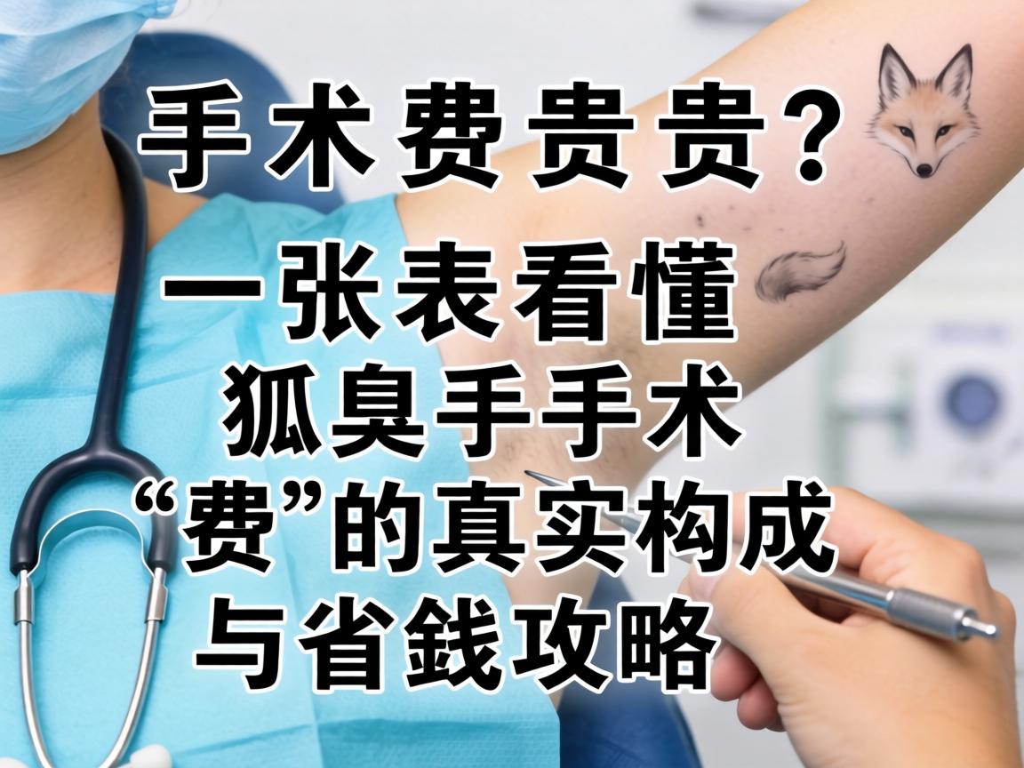 狐臭手术费贵不贵？一张表看懂狐臭手术费的真实构成与省钱攻略