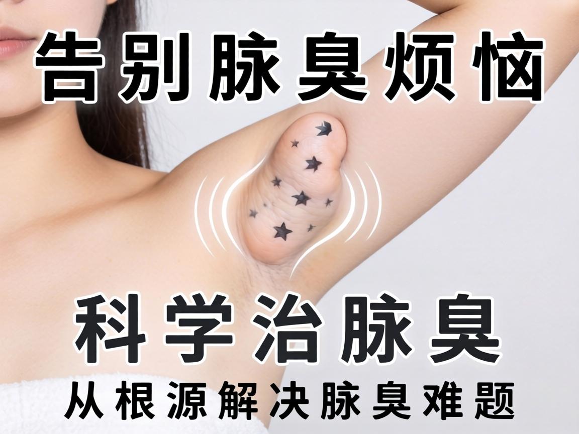 告别腋臭烦恼，科学治腋臭，从根源解决腋臭难题