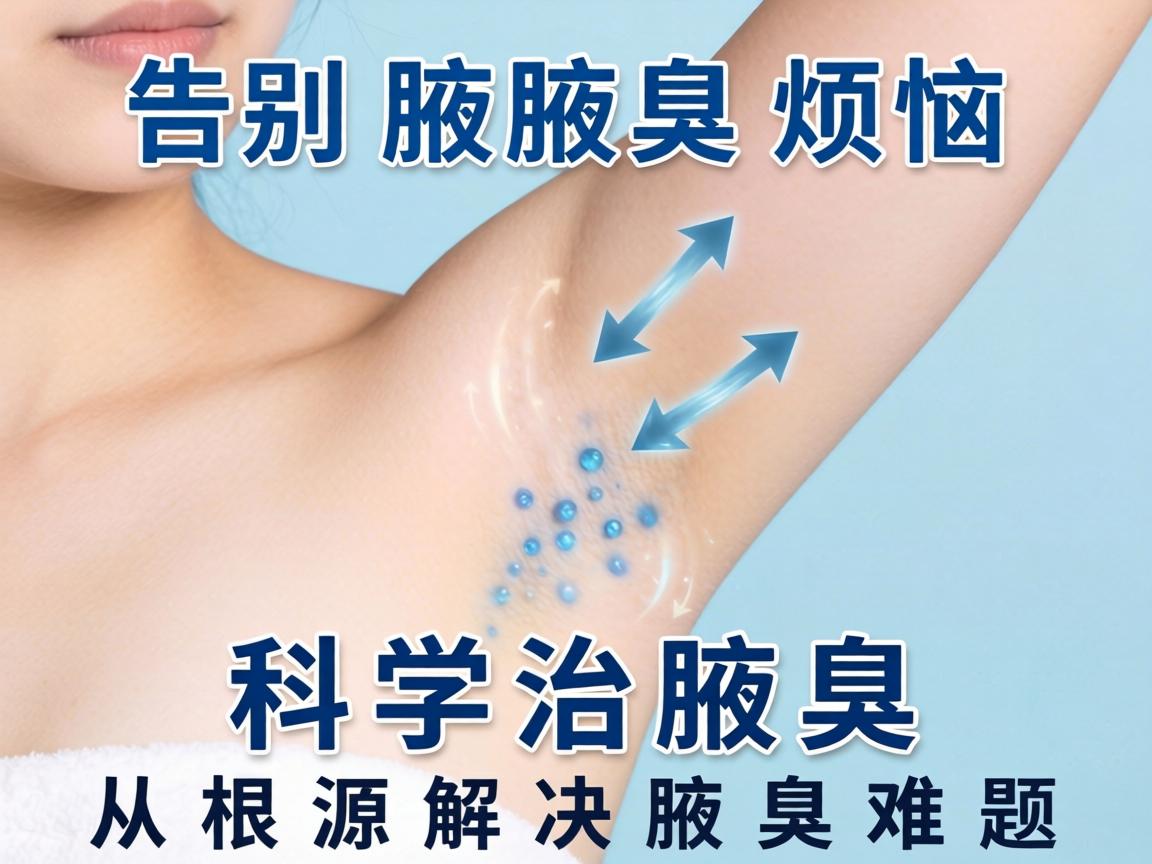 告别腋臭烦恼，科学治腋臭，从根源解决腋臭难题