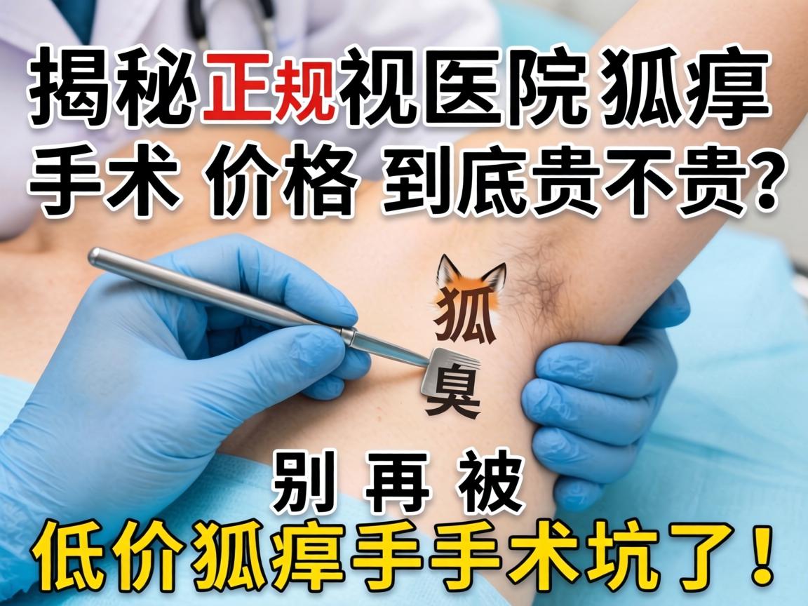 狐臭手术价格揭秘，正规医院狐臭手术价格到底贵不贵？别再被低价狐臭手术坑了！