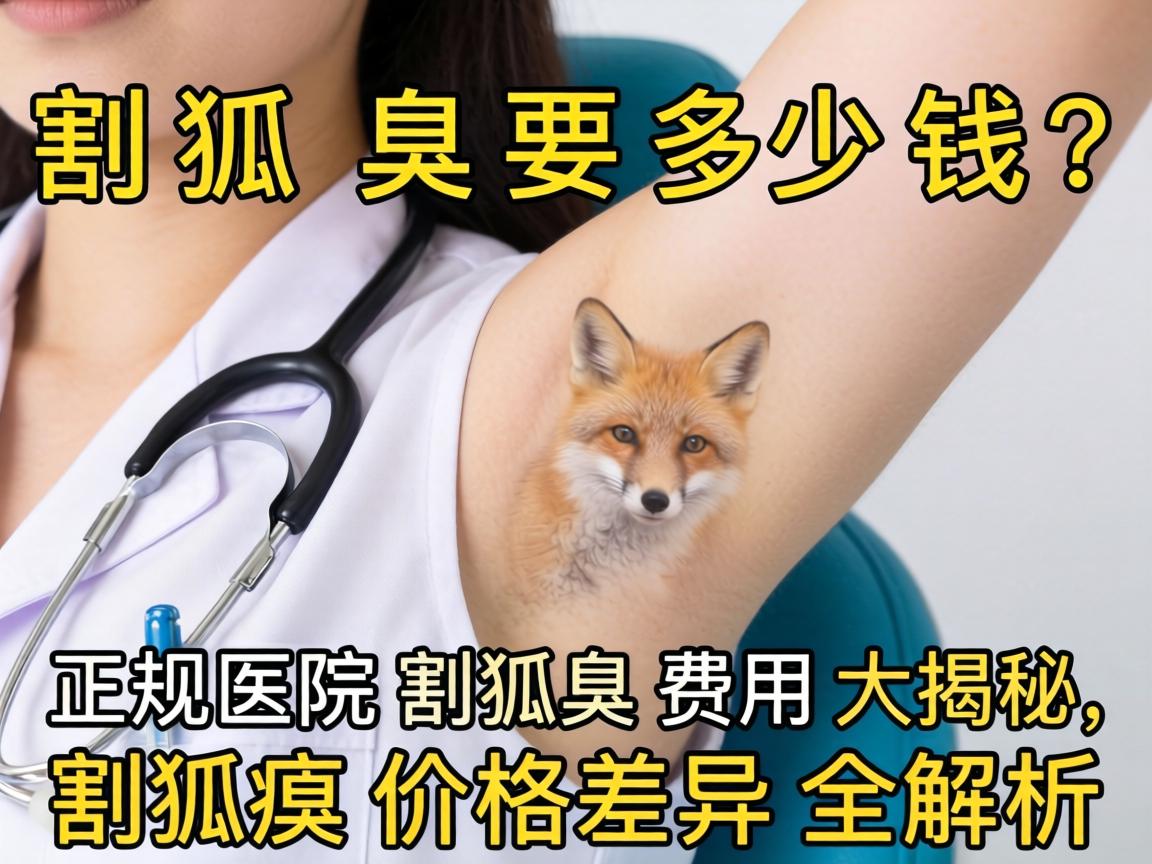 割狐臭要多少钱?正规医院割狐臭费用大揭秘,割狐臭价格差异全解析 割狐臭要多少钱?正规医院割狐臭费用大揭秘,割狐臭价格差异全解析