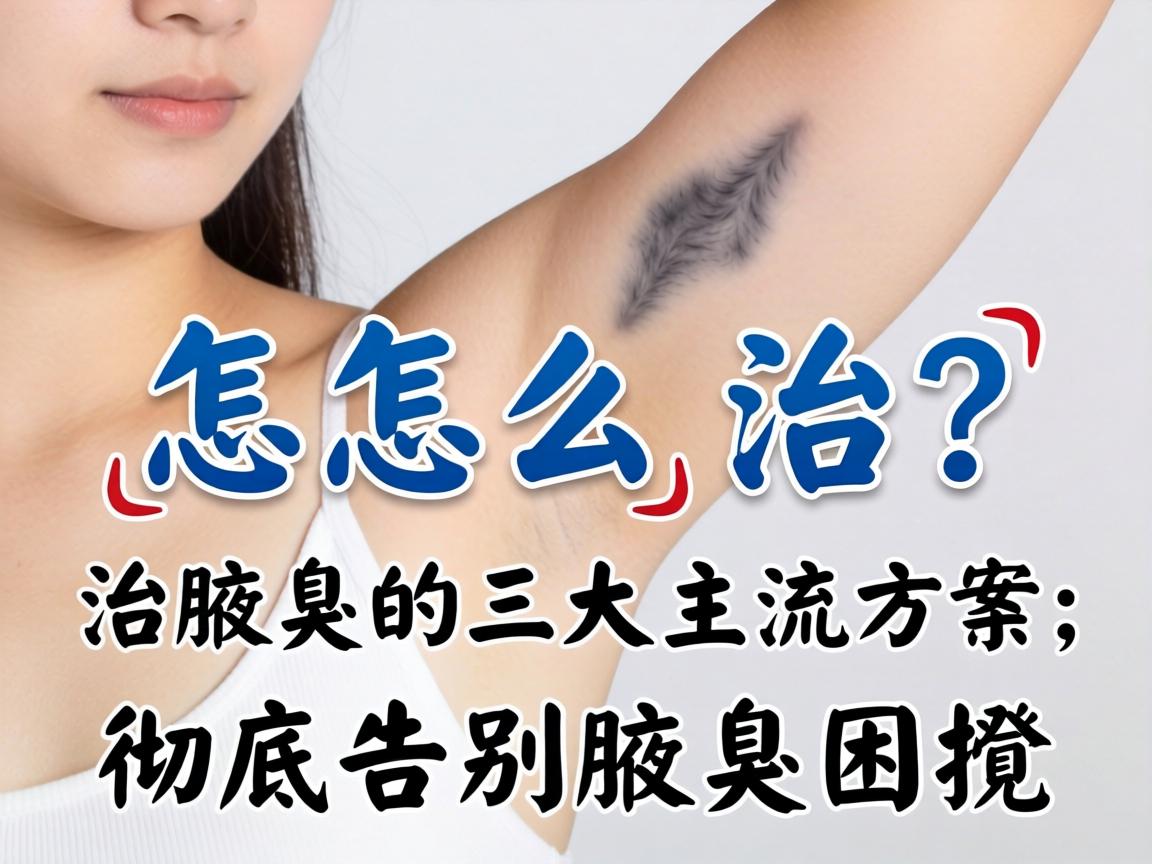 腋臭怎么治？治腋臭的三大主流方案，彻底告别腋臭困扰