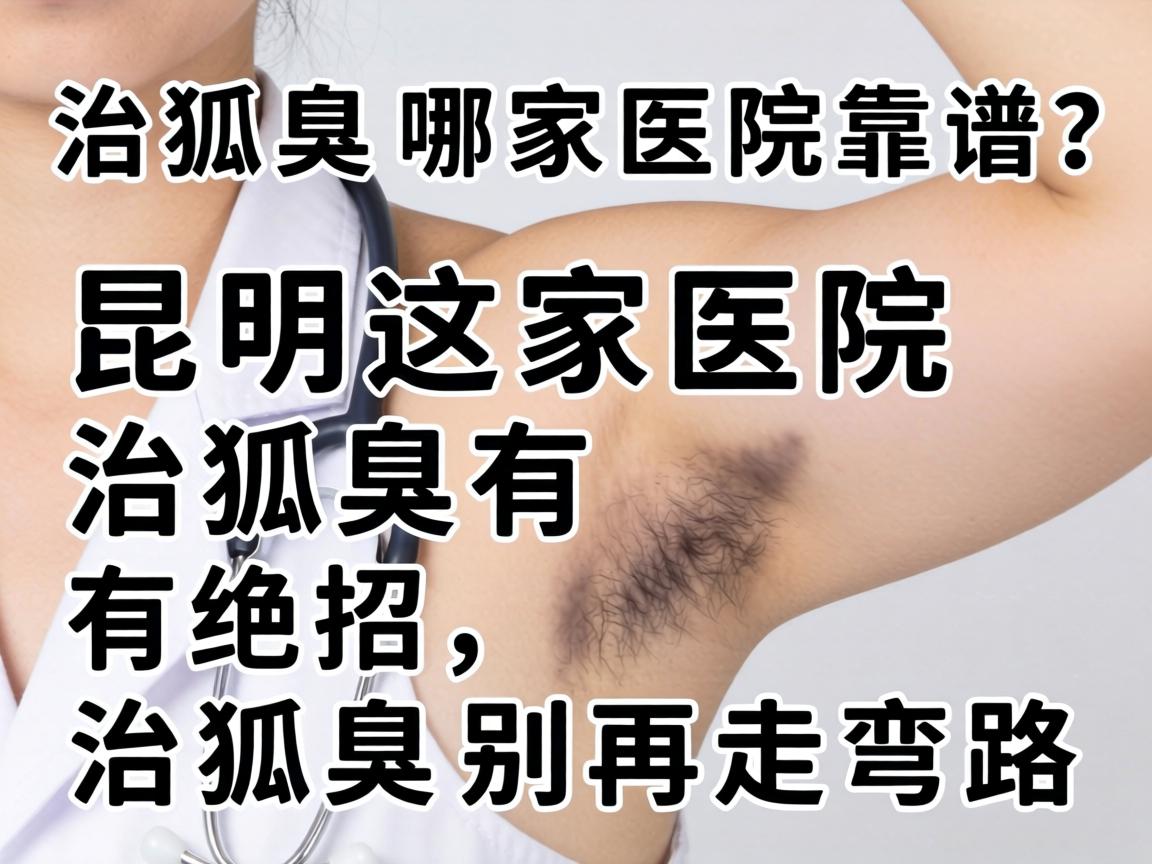 治狐臭哪家医院靠谱？昆明这家医院治狐臭有绝招，治狐臭别再走弯路