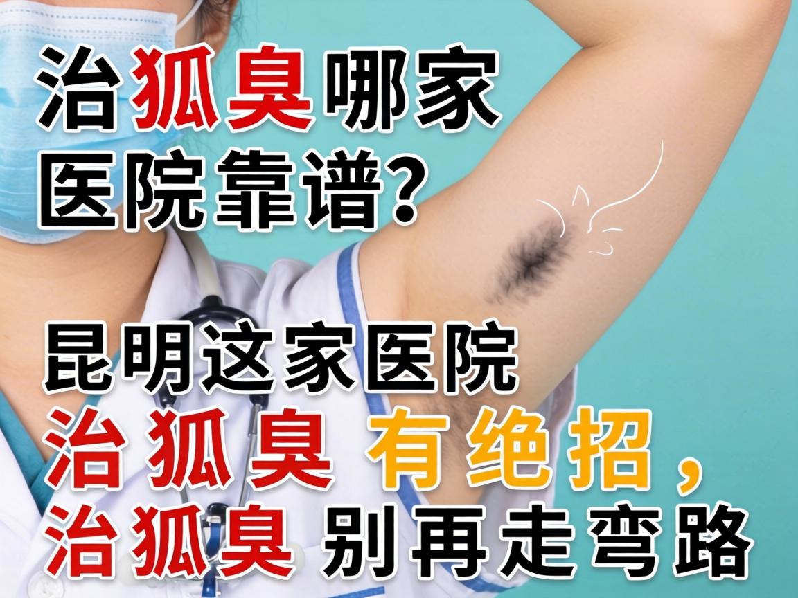 治狐臭哪家医院靠谱？昆明这家医院治狐臭有绝招，治狐臭别再走弯路
