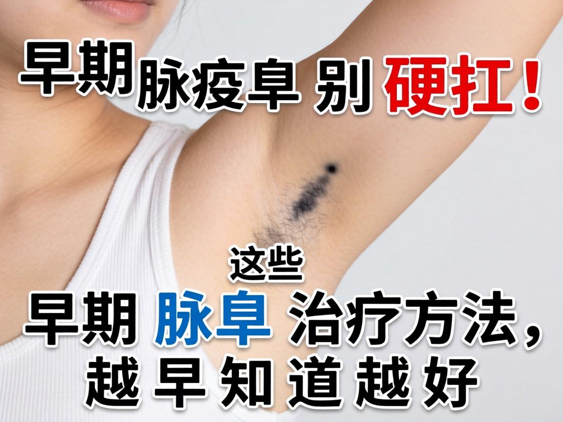 早期腋臭别硬扛！这些早期腋臭治疗方法，越早知道越好