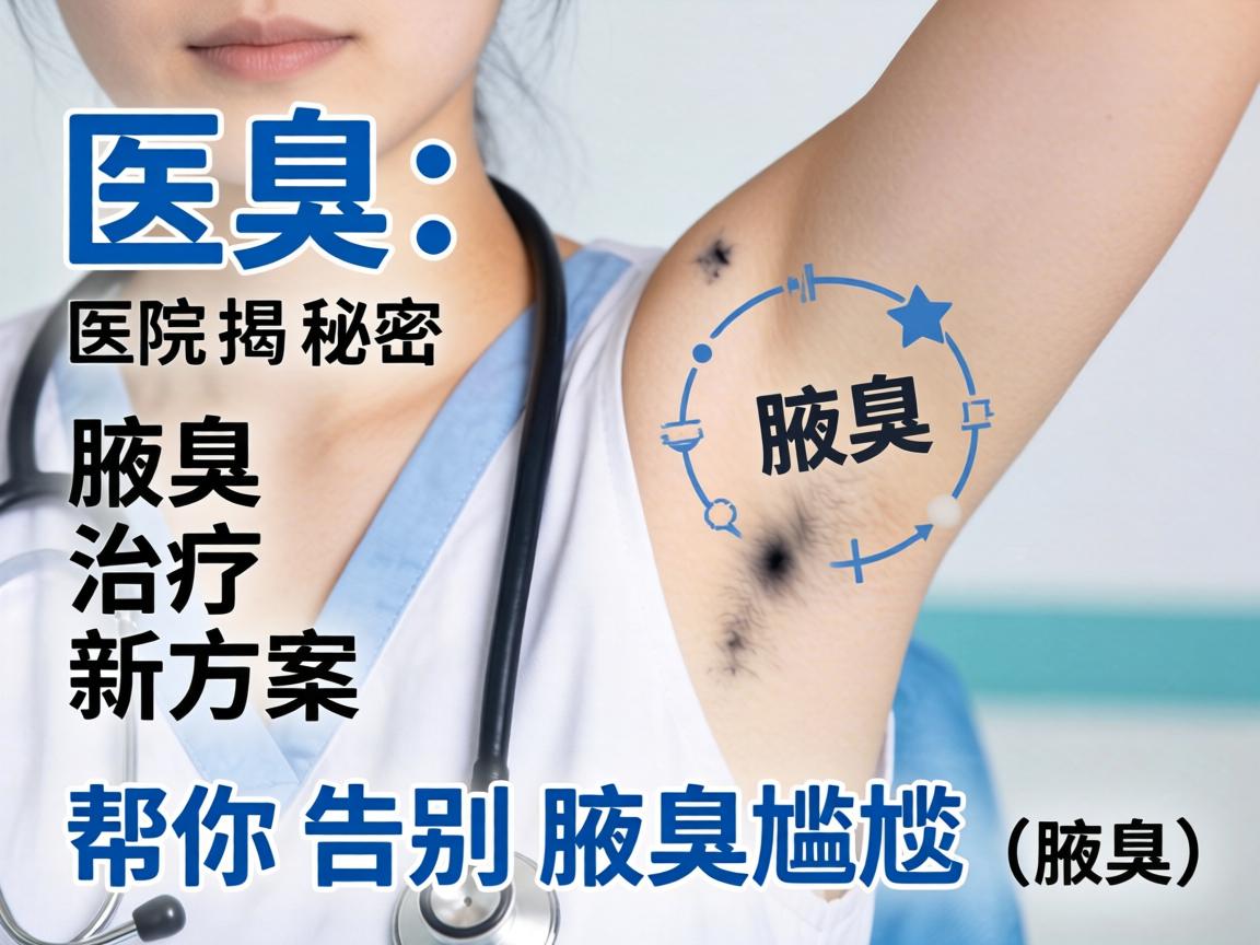 腋臭医院揭秘，腋臭治疗新方案，帮你告别腋臭尴尬（关键词，腋臭）