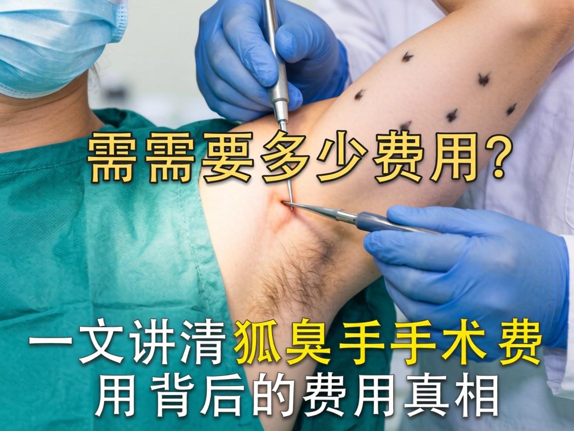 狐臭手术需要多少费用？一文讲清狐臭手术费用背后的费用真相