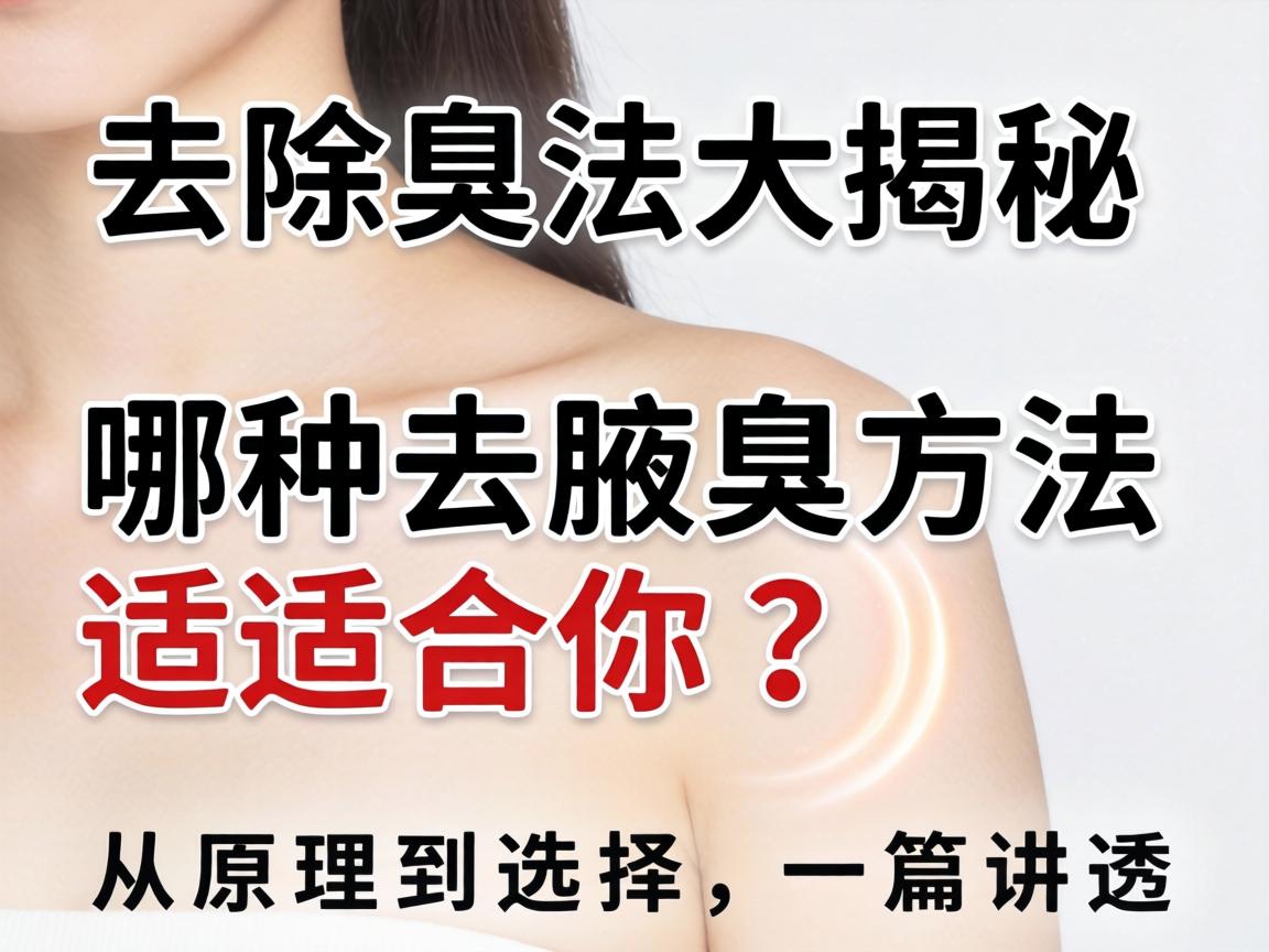腋臭去除方法大揭秘，哪种去腋臭方法适合你？从原理到选择，一篇讲透