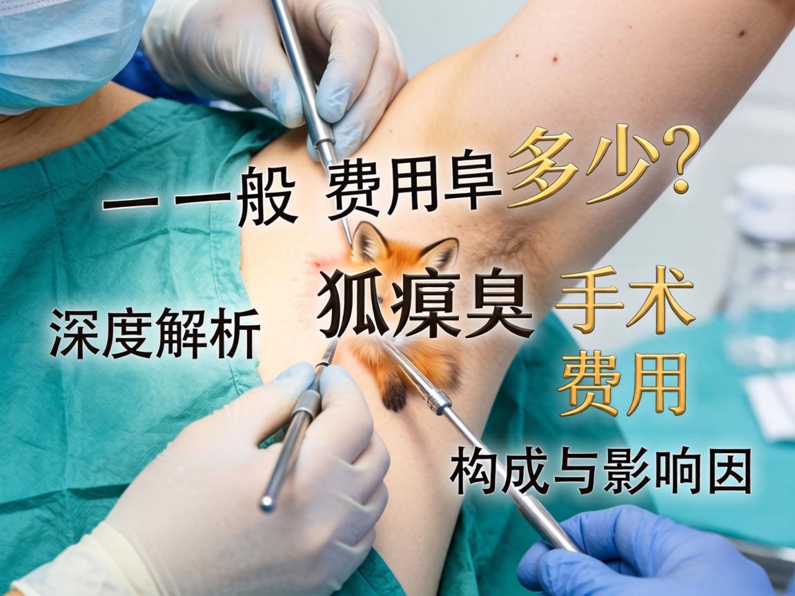 狐臭手术一般费用多少？深度解析狐臭手术费用构成与影响因素