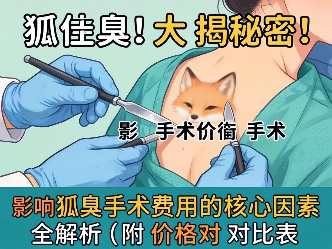 狐臭手术价格大揭秘！影响狐臭手术费用的核心因素全解析（附价格对比表）
