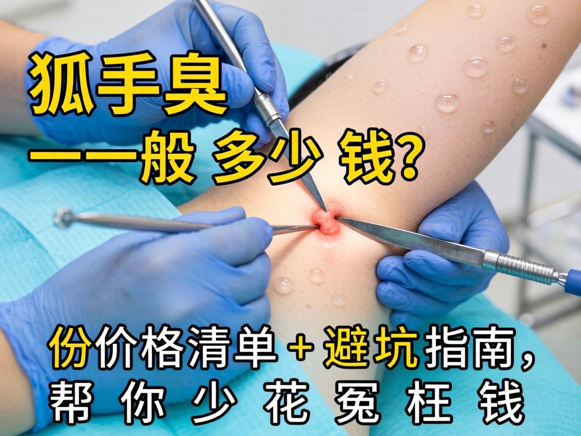 狐臭手术一般多少钱？这份价格清单+避坑指南，帮你少花冤枉钱