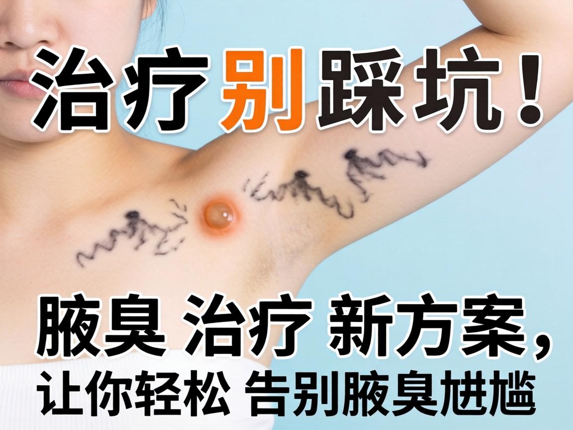 腋臭治疗别踩坑！腋臭治疗新方案，让你轻松告别腋臭尴尬