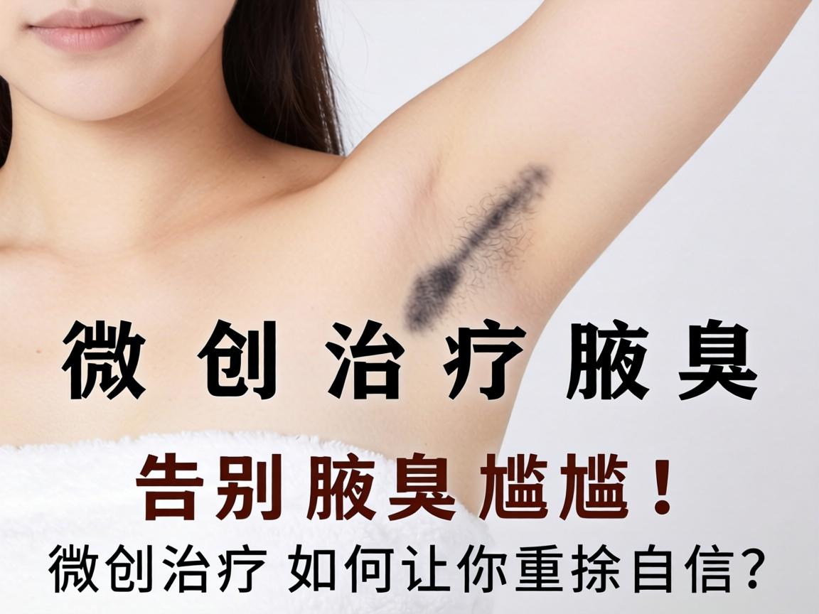 微创治疗腋臭，告别腋臭尴尬！微创治疗如何让你重拾自信？
