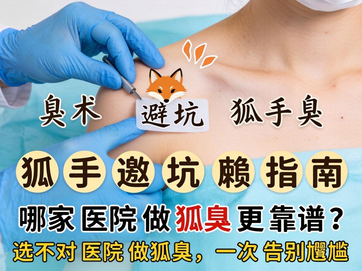 狐臭手术避坑指南，哪家医院做狐臭更靠谱？选对医院做狐臭，一次告别尴尬