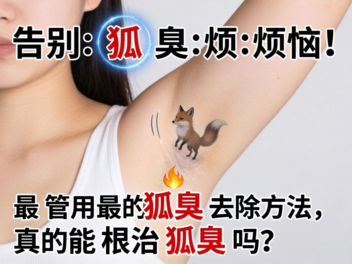 告别狐臭烦恼！最管用的狐臭去除方法，真的能根治狐臭吗？