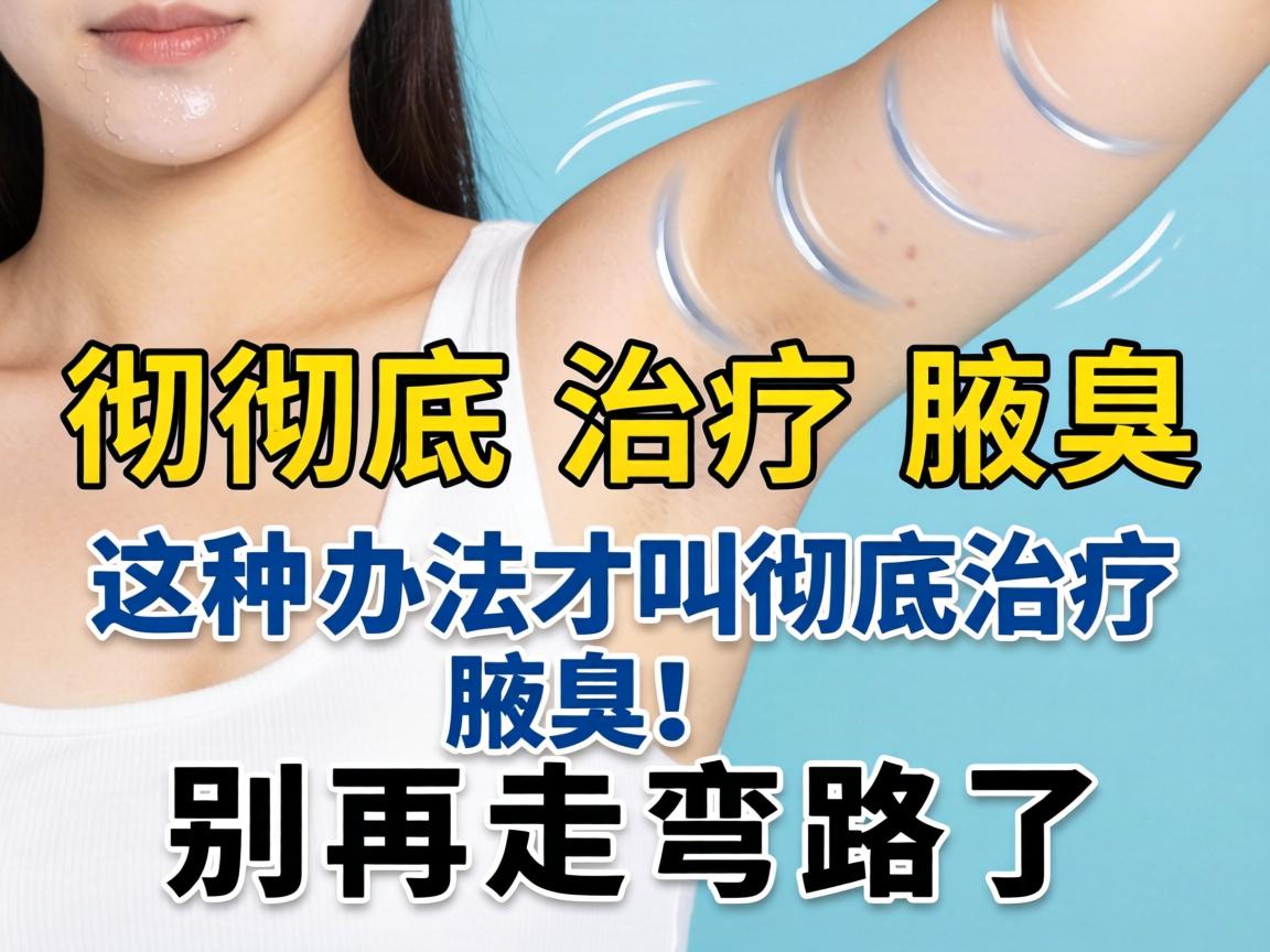 彻底治疗腋臭，这种办法才叫彻底治疗腋臭！别再走弯路了