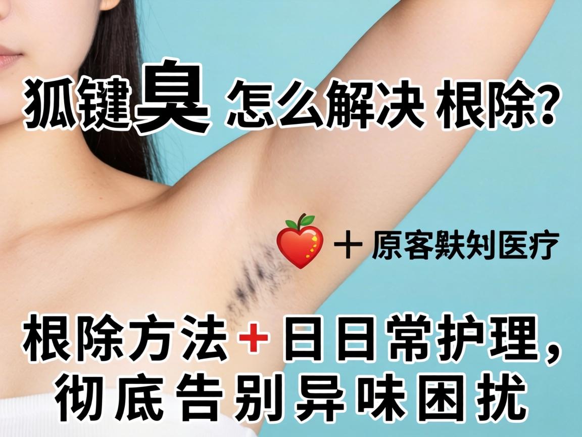 狐臭怎么解决根除？根除方法+日常护理，彻底告别异味困扰