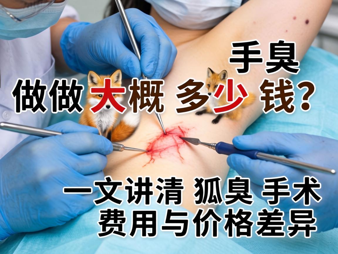 狐臭做手术大概多少钱?一文讲清狐臭手术费用与价格差异 狐臭做手术大概多少钱?一文讲清狐臭手术费用与价格差异