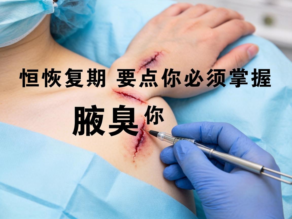 腋臭微创手术后恢复期，这些恢复期要点你必须掌握