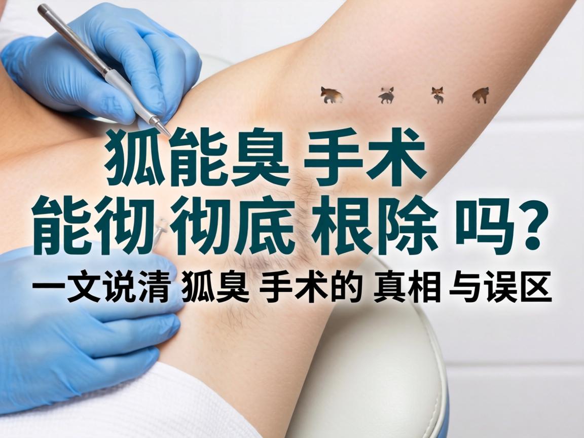 狐臭手术能彻底根除吗？一文说清狐臭手术的真相与误区
