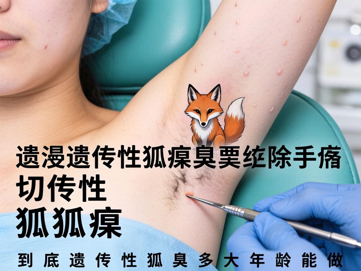 遗传性狐臭切除手术,到底遗传性狐臭多大年龄能做? 遗传性狐臭切除手术,到底遗传性狐臭多大年龄能做?