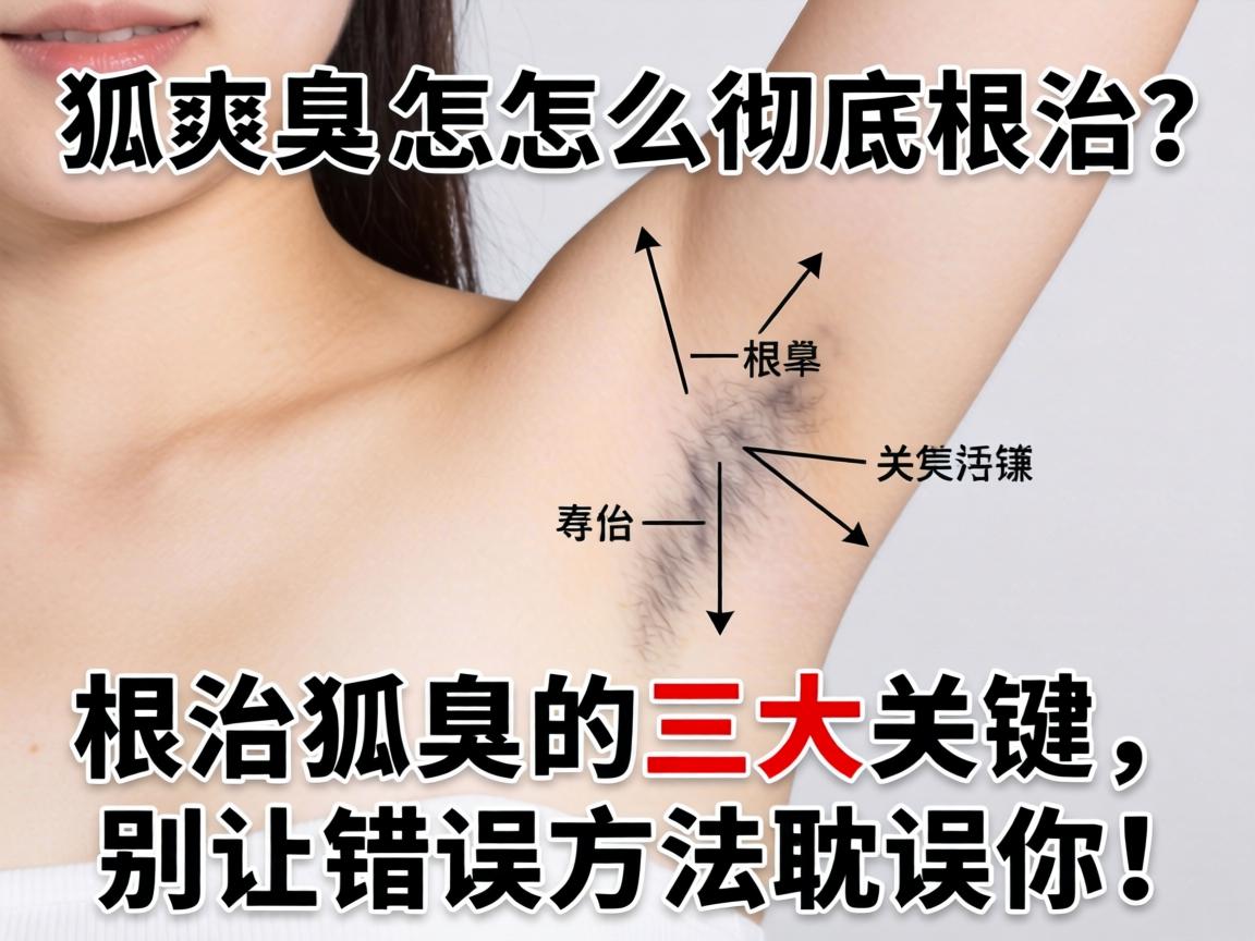 狐臭怎么彻底根治？根治狐臭的三大关键，别让错误方法耽误你！