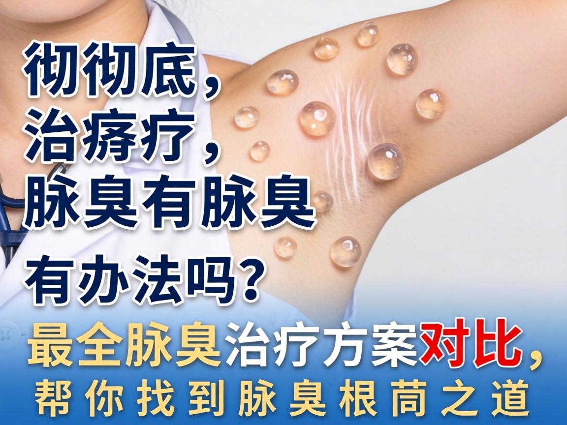 彻底治疗腋臭有办法吗?最全腋臭治疗方案对比,帮你找到腋臭根治之道 彻底治疗腋臭有办法吗?最全腋臭治疗方案对比,帮你找到腋臭根治之道