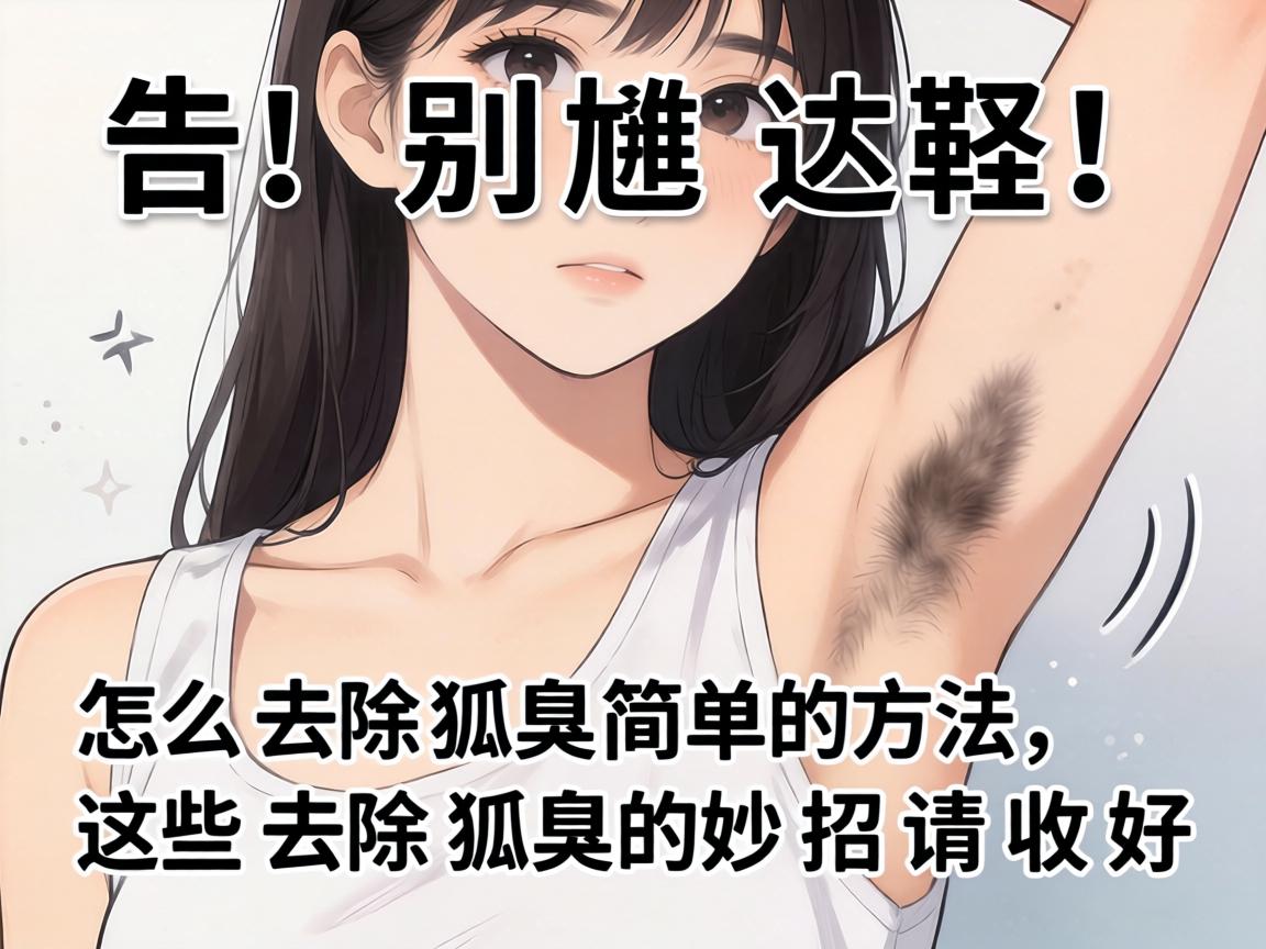 告别尴尬！怎么去除狐臭简单的方法，这些去除狐臭的妙招请收好