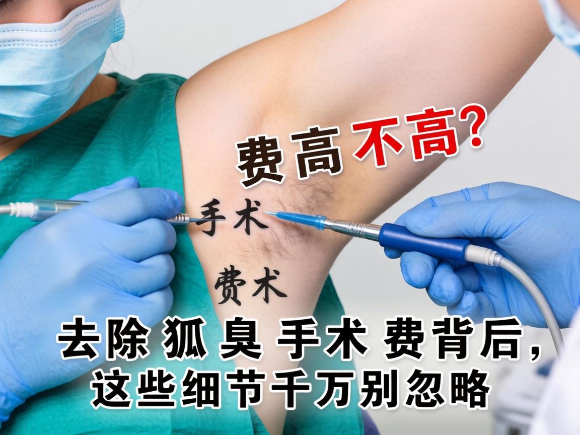 去除狐臭手术费高不高？去除狐臭手术费背后，这些细节千万别忽略