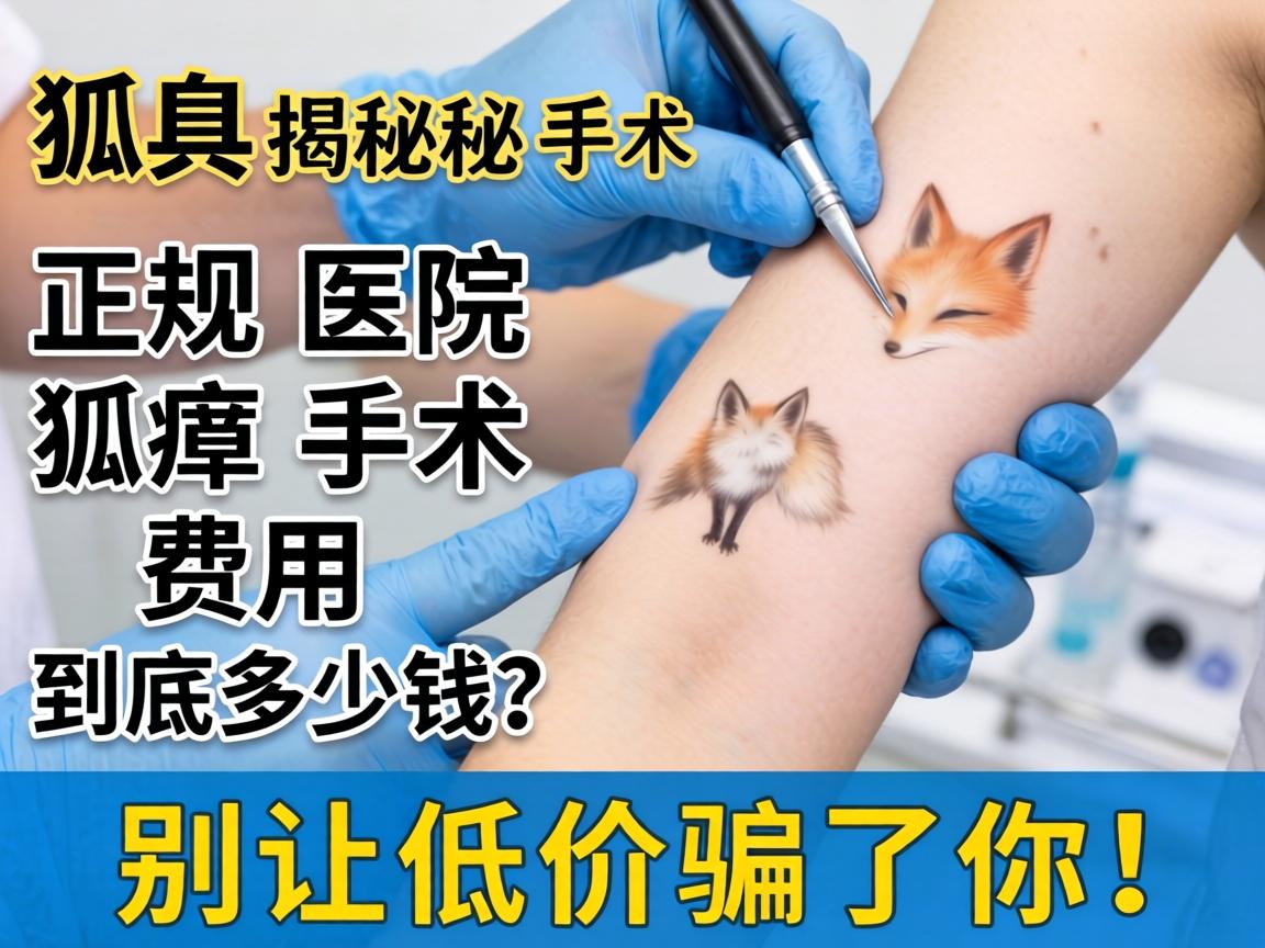 狐臭手术价格揭秘，正规医院狐臭手术费用到底多少钱？别让低价骗了你！