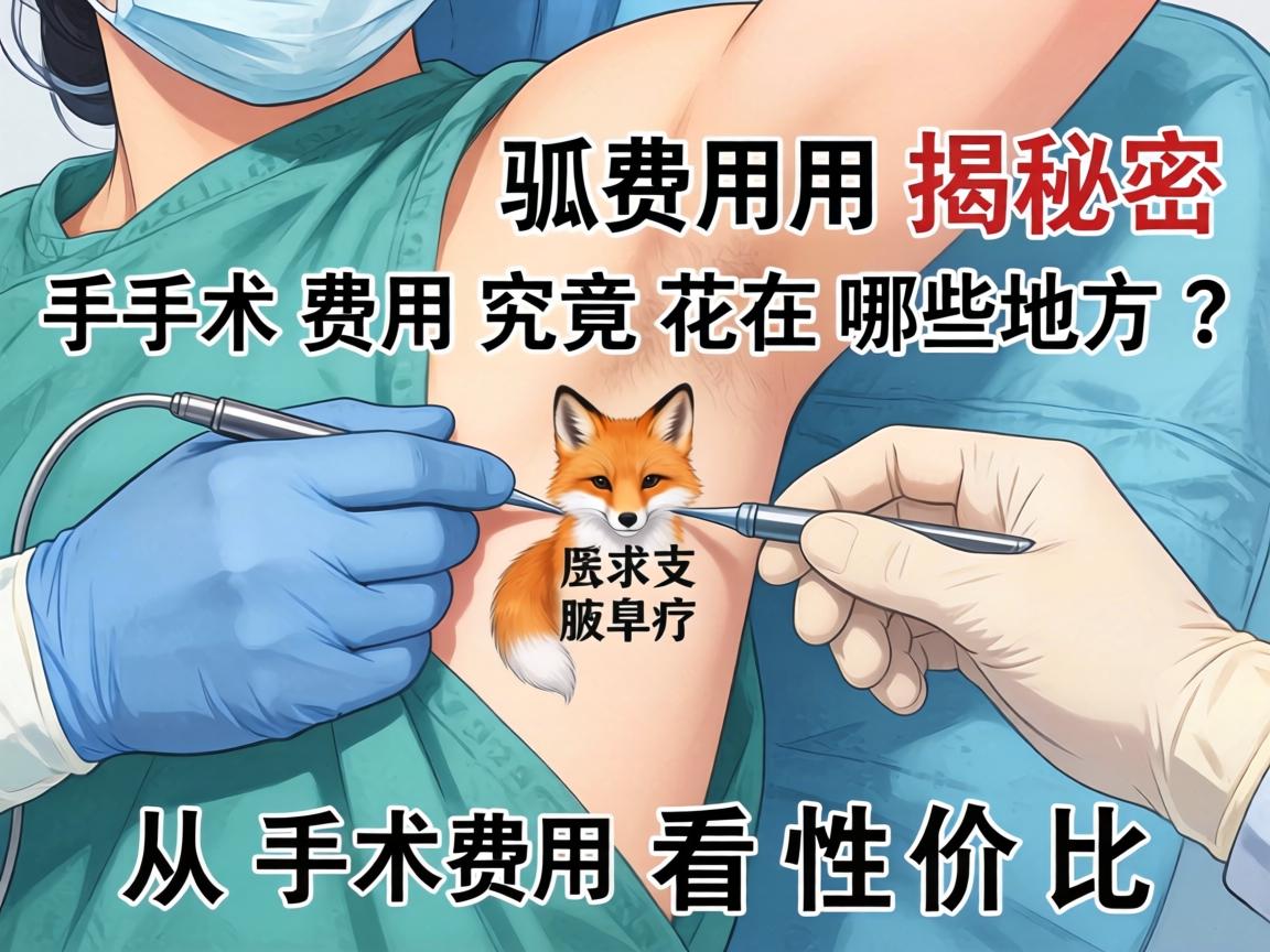 狐臭手术费用揭秘,手术费用究竟花在哪些地方?从手术费用看性价比 狐臭手术费用揭秘,手术费用究竟花在哪些地方?从手术费用看性价比