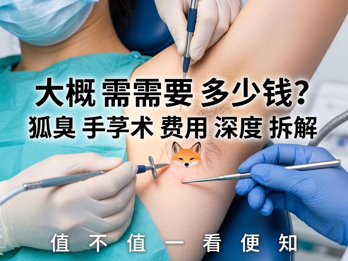 狐臭手术大概需要多少钱？狐臭手术费用深度拆解，值不值一看便知