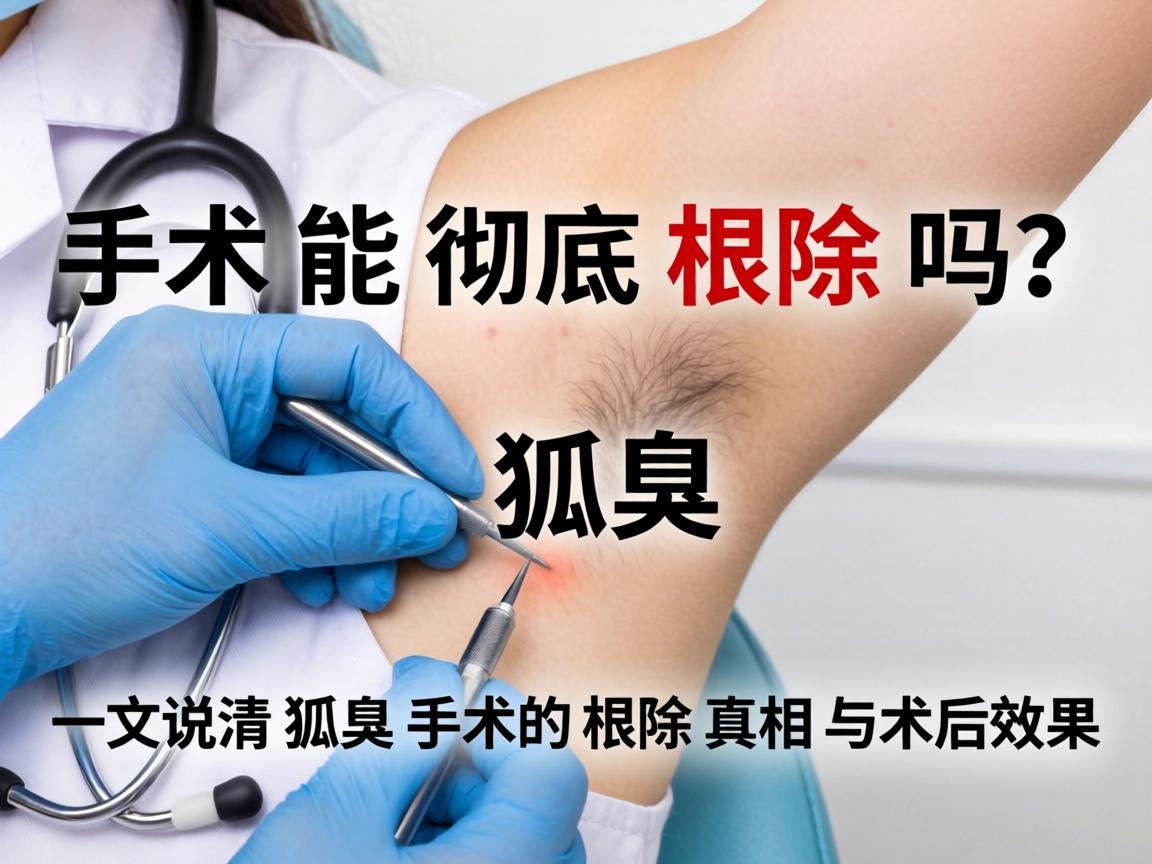狐臭手术能彻底根除吗?一文说清狐臭手术的根除真相与术后效果 狐臭手术能彻底根除吗?一文说清狐臭手术的根除真相与术后效果