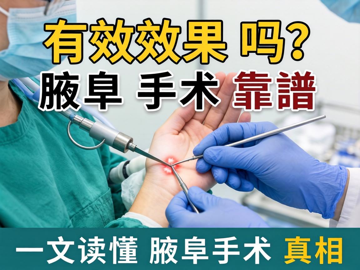 腋臭手术有效果吗？腋臭手术靠谱吗？一文读懂腋臭手术真相