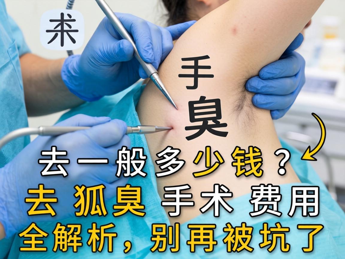 去狐臭手术一般多少钱？去狐臭手术费用全解析，别再被坑了