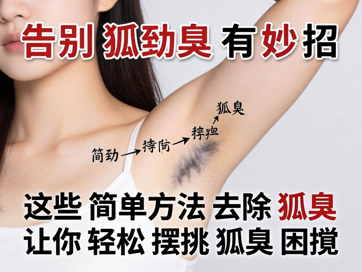 告别狐臭有妙招，这些简单方法去除狐臭，让你轻松摆脱狐臭困扰