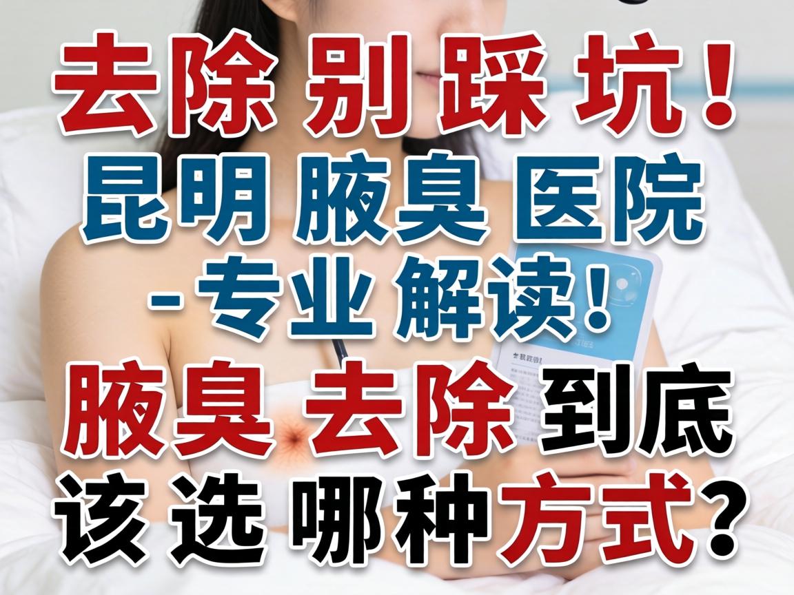 腋臭去除别踩坑!昆明腋臭医院专业解读,腋臭去除到底该选哪种方式? 腋臭去除别踩坑!昆明腋臭医院专业解读,腋臭去除到底该选哪种方式?