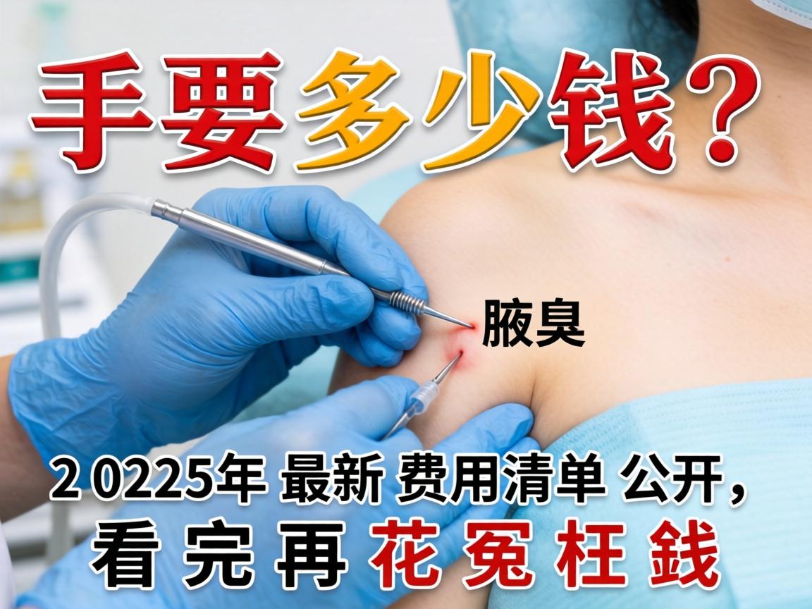 腋臭手术要多少钱?2025年最新费用清单公开,看完再花冤枉钱 腋臭手术要多少钱?2025年最新费用清单公开,看完再花冤枉钱