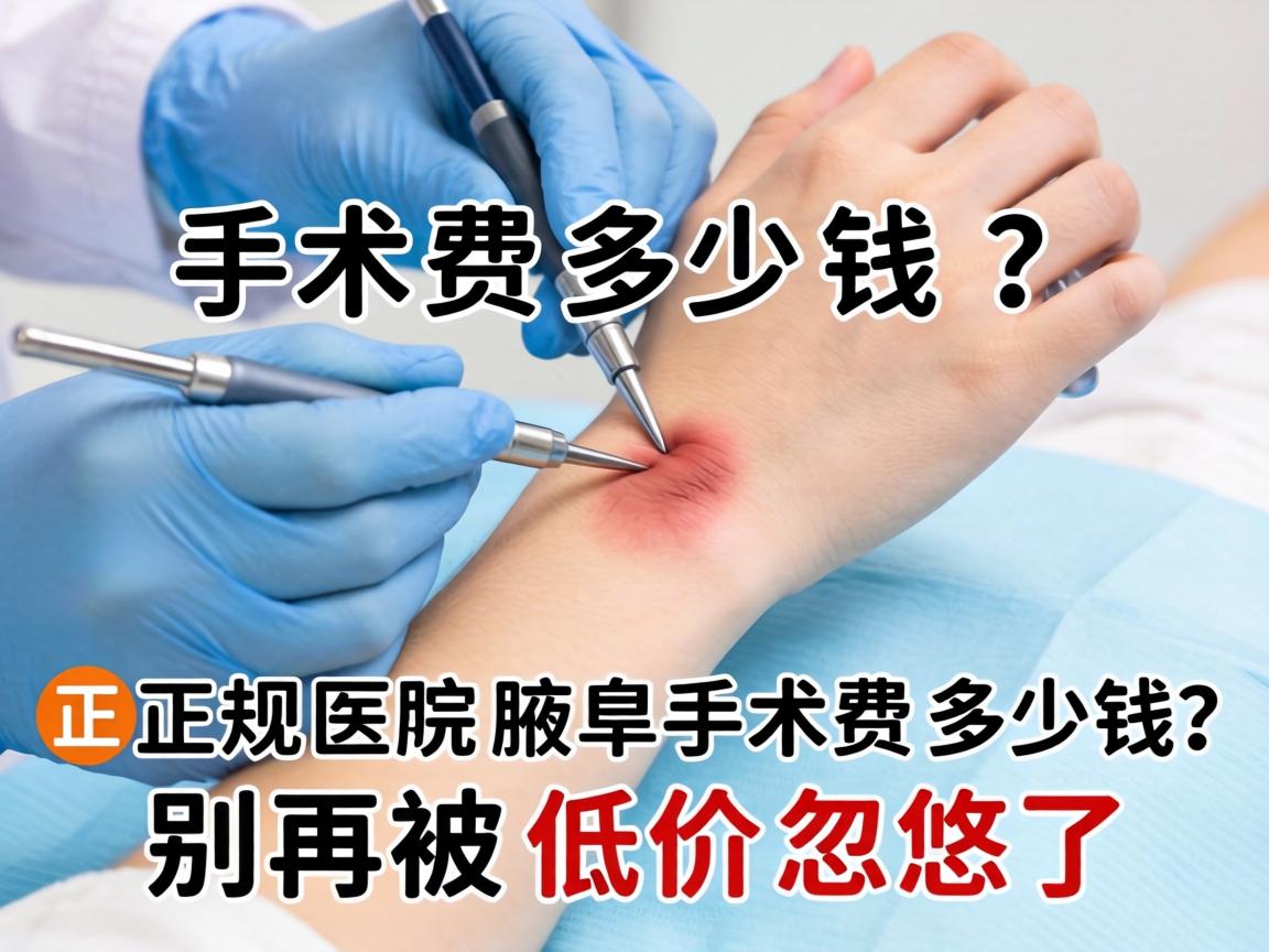 腋臭手术费多少钱？正规医院腋臭手术费多少钱？别再被低价忽悠了