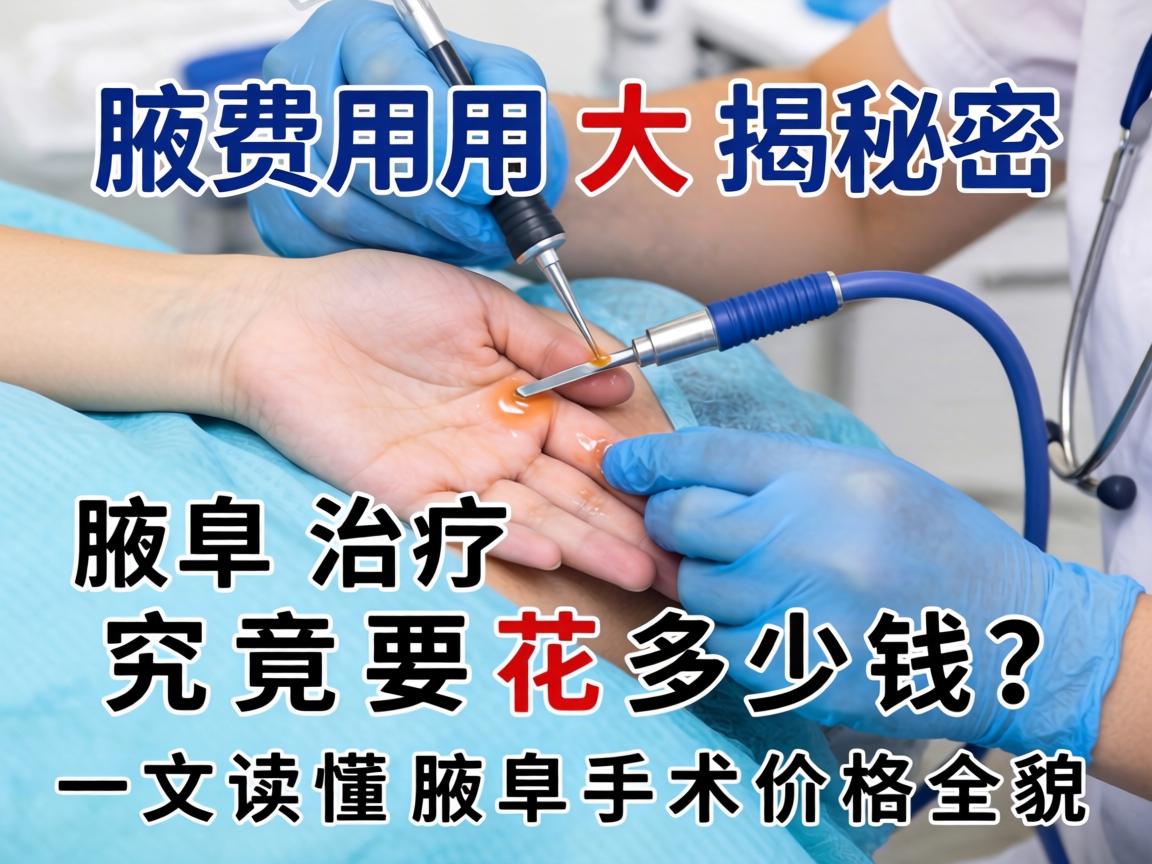 腋臭手术费用大揭秘，腋臭治疗究竟要花多少钱？一文读懂腋臭手术价格全貌