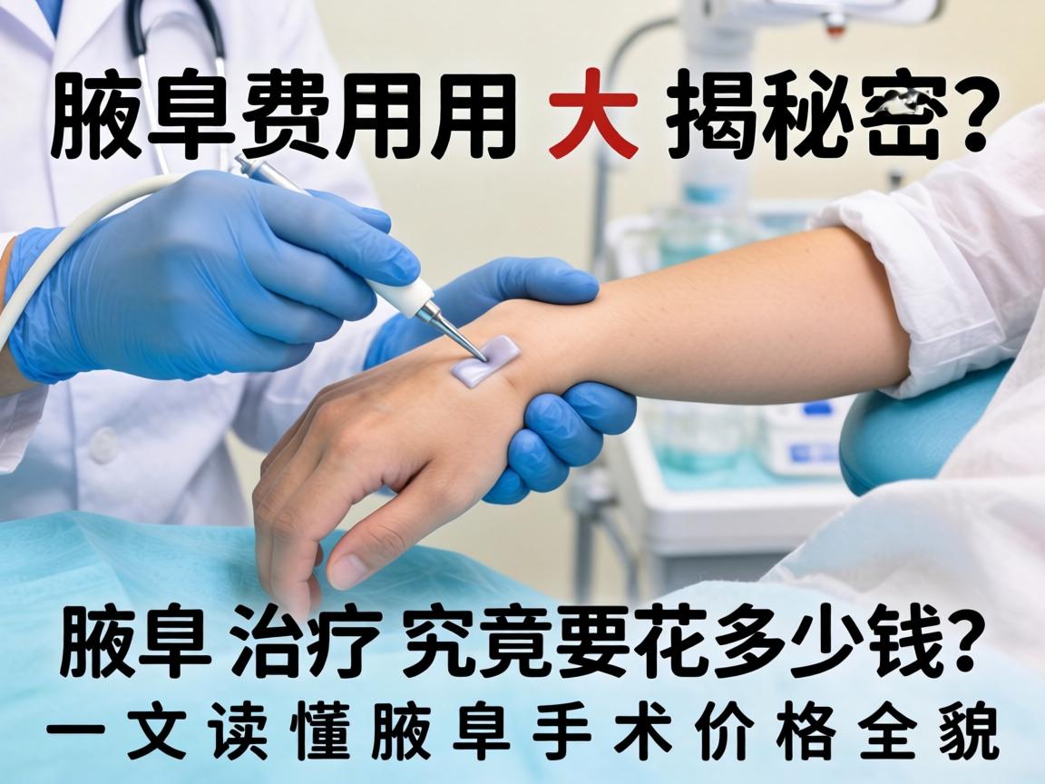 腋臭手术费用大揭秘，腋臭治疗究竟要花多少钱？一文读懂腋臭手术价格全貌