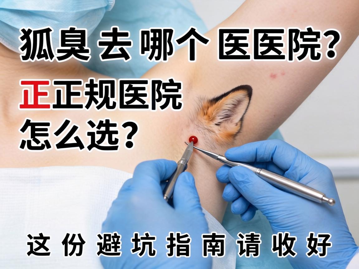 狐臭手术去哪个医院？正规医院怎么选？这份避坑指南请收好