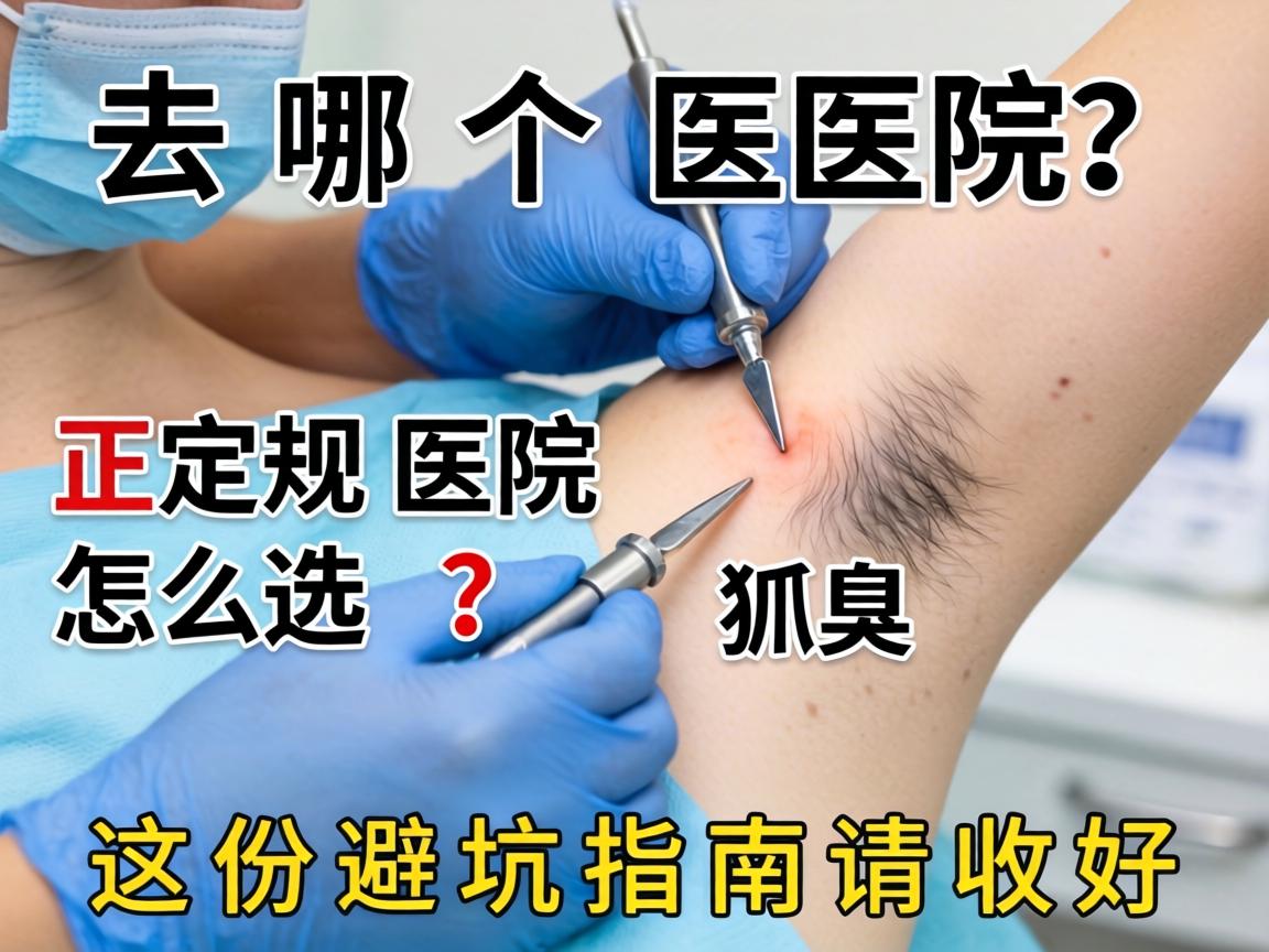 狐臭手术去哪个医院？正规医院怎么选？这份避坑指南请收好