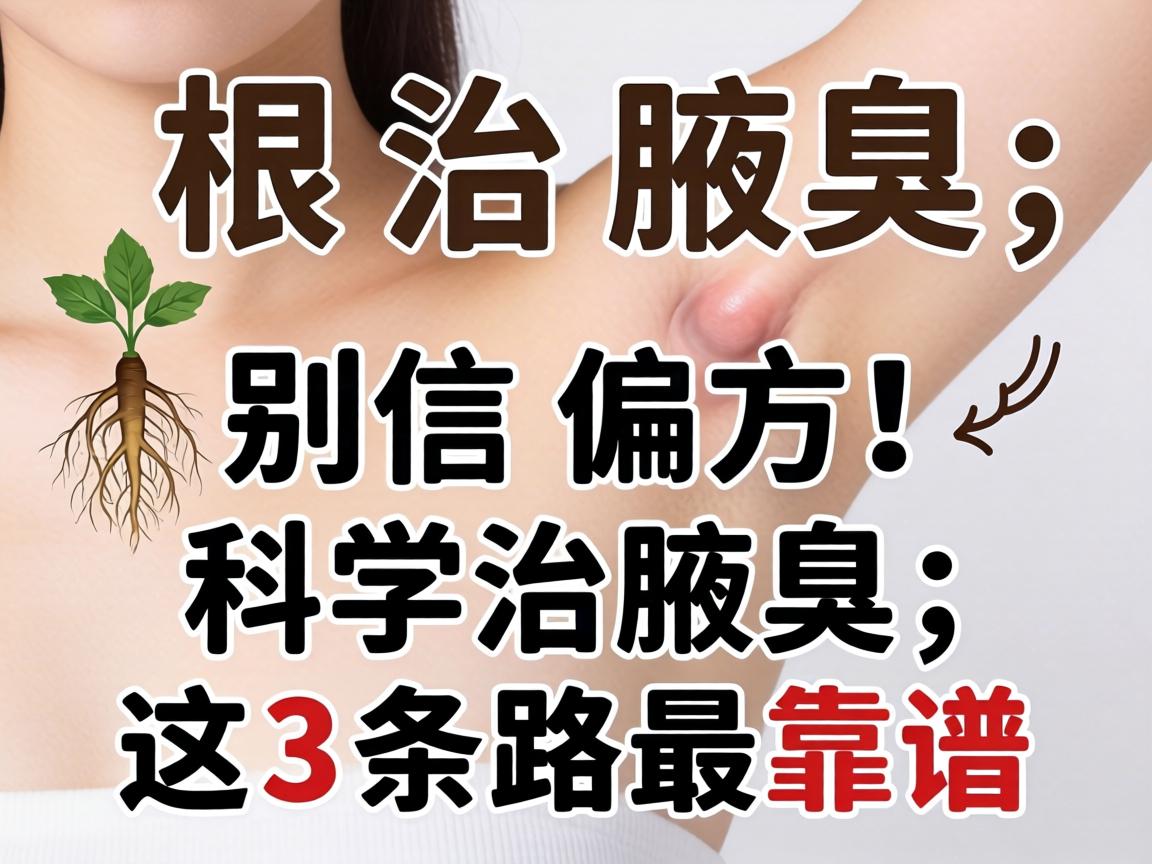 根治腋臭,别信偏方!科学治腋臭,这3条路最靠谱 根治腋臭,别信偏方!科学治腋臭,这3条路最靠谱
