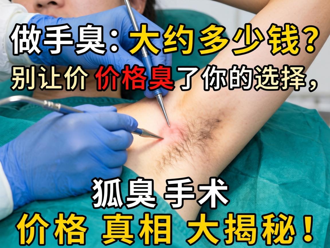 狐臭做手术大约多少钱?别让价格臭了你的选择,狐臭手术价格真相大揭秘! 狐臭做手术大约多少钱?别让价格臭了你的选择,狐臭手术价格真相大揭秘!